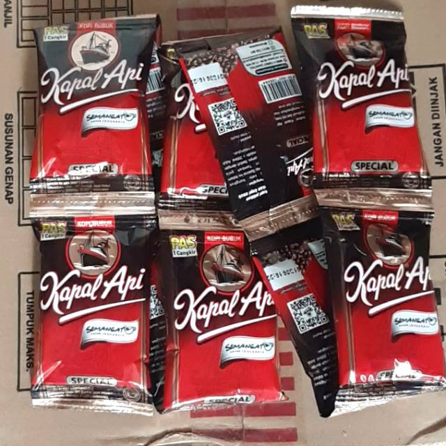 

Kapal Api Kopi bubuk mini (10 Sachet/Renceng)