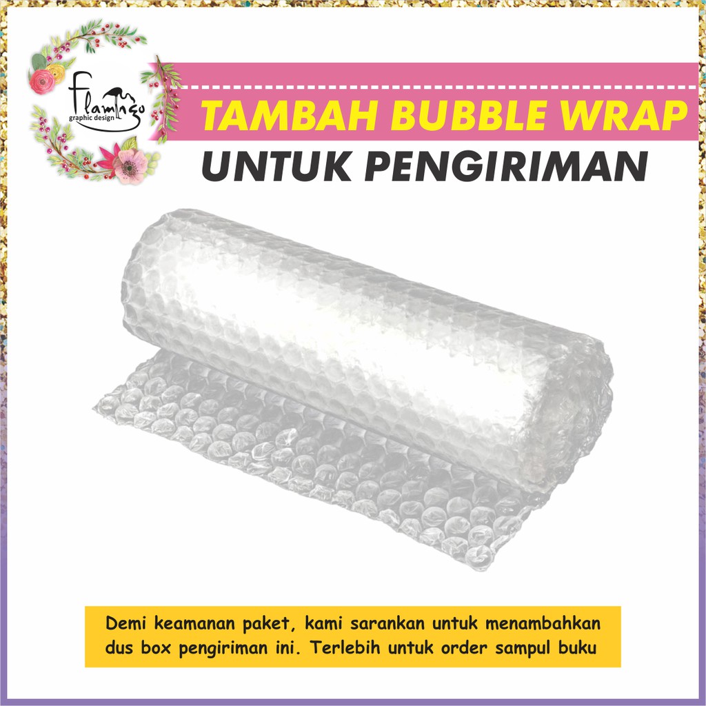 

BUBBLE WRAP UNTUK ORDER KARTU NAMA DAN STIKER BUKU