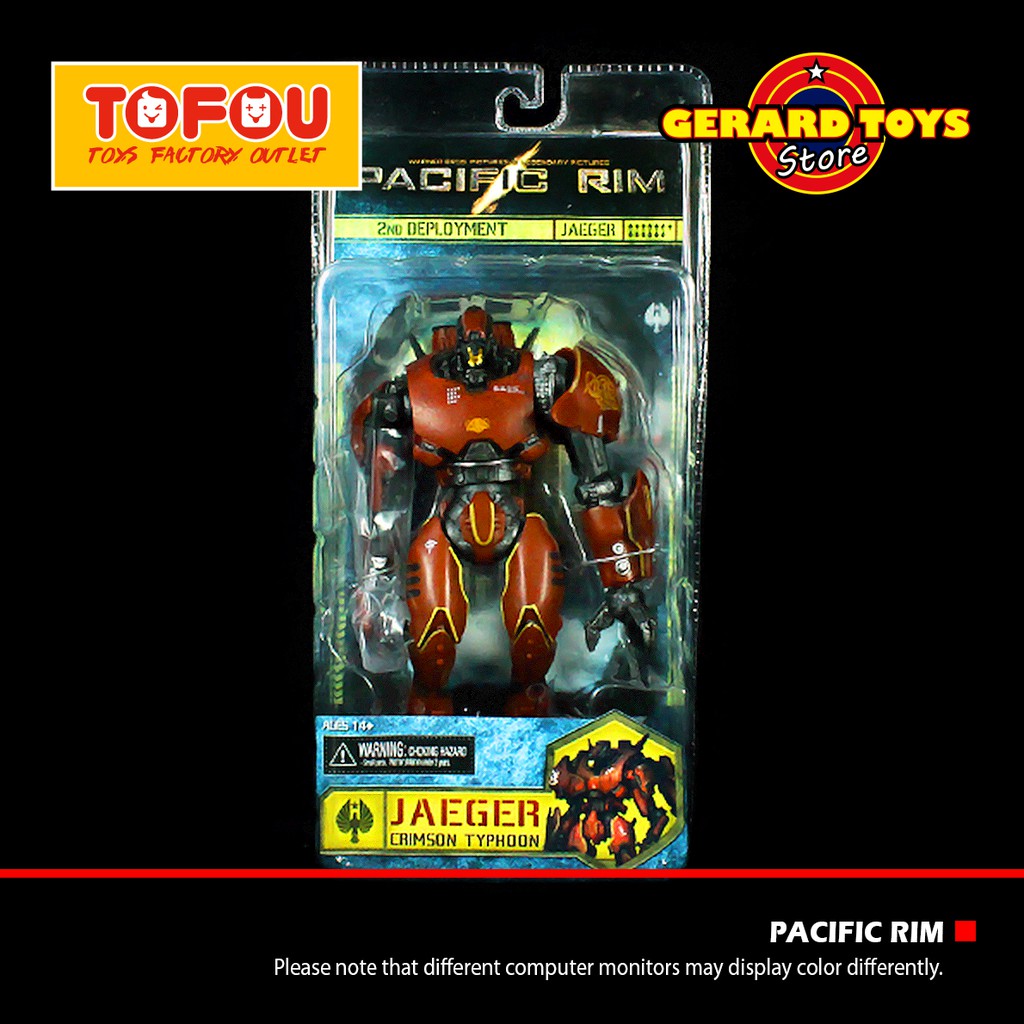 Action Figure Pacific Rim Jaeger Crimson Typhoon Neca MURAH BANGET