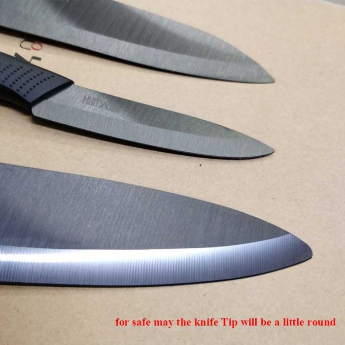 Xiaomi Mijia Huohou Nano Set Pisau Dapur Knife Bahan Keramik 4 in 1