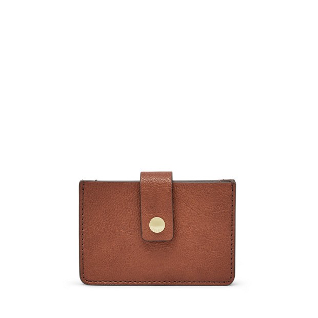 Dompet Fossil Mini Tab Brown