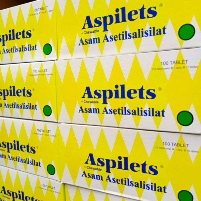 aspilets 80 mg box 100 tablet