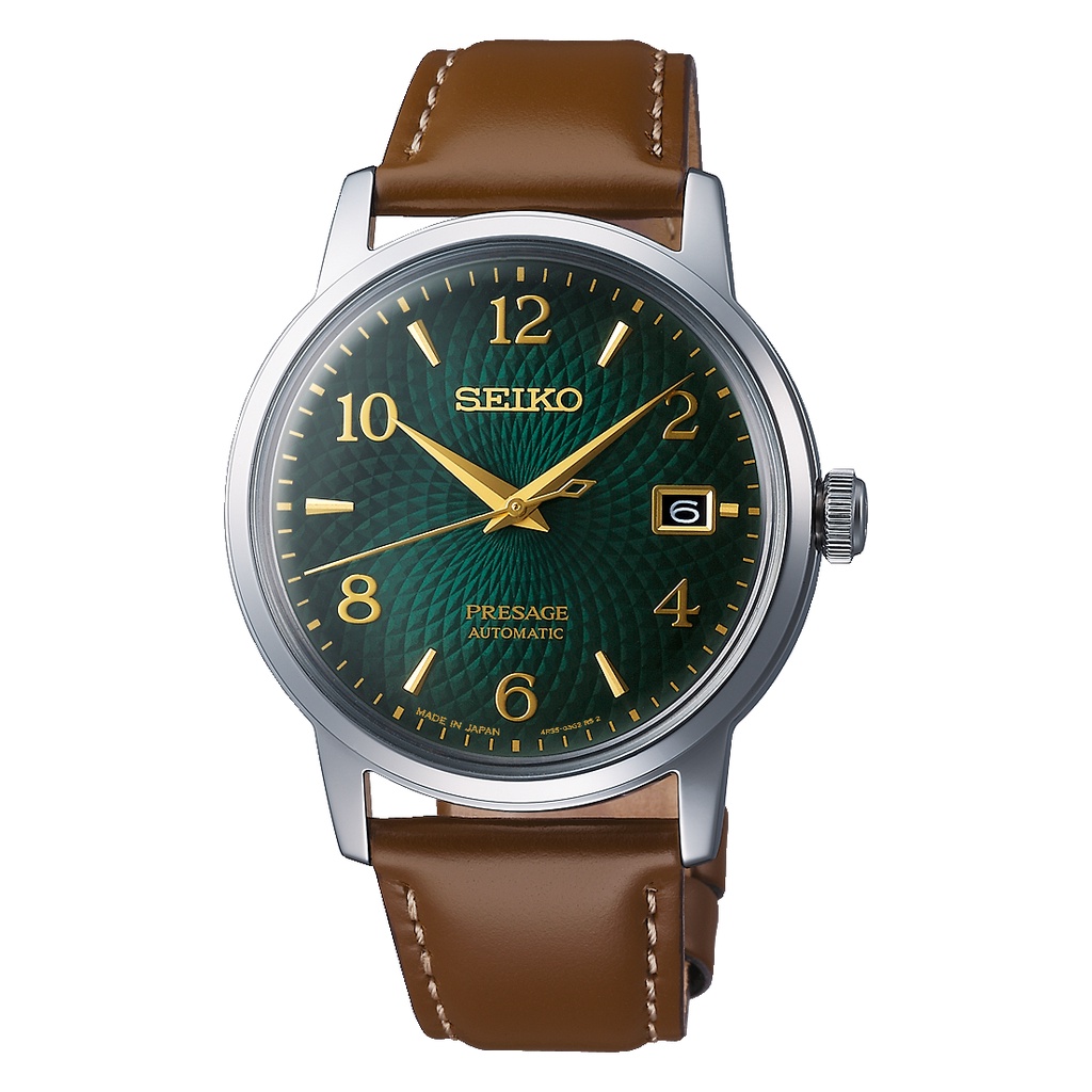 Seiko Presage SRPE45J1 Cocktail Mojito Green Dial - Jam Tangan Seiko Original