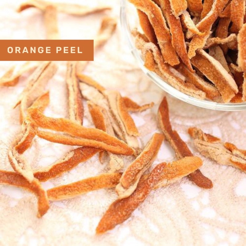 Organic&amp;Joy • Orange Peel Tea/Chen Pi/teh kulit buah jeruk (anti virus,bagus kulit,sehat pernafasan, teh kulit buah jeruk,dried orange peel,teh kulit jeruk kering,tangerine peel,tisane)