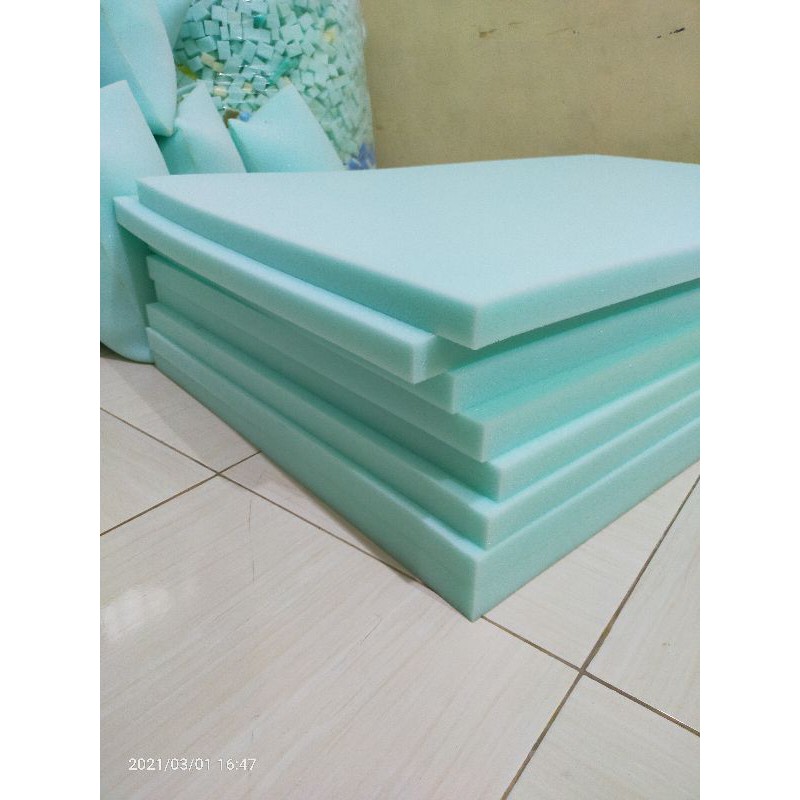 busa lembaran Ukuran 100x60x3 / busa lembaran 3cm / busa lembaran murah / busa lembaran tebal