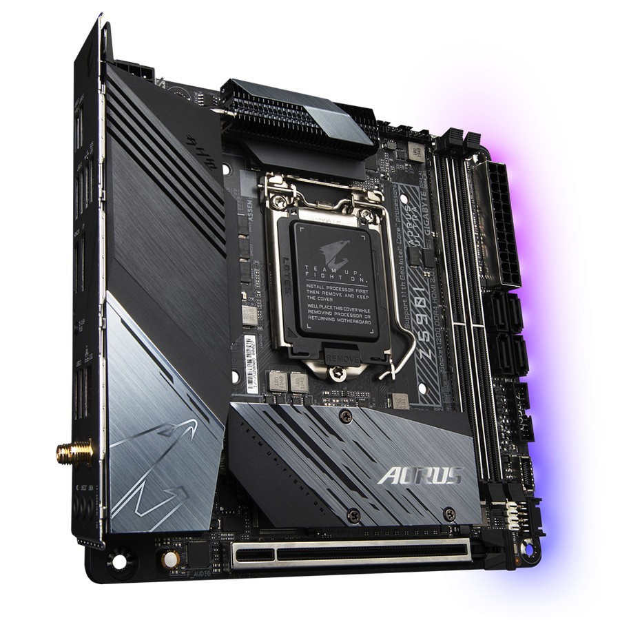 Motherboard Gigabyte Z590i Aorus Ultra (LGA1200, Z590,DDR4, USB3.2)