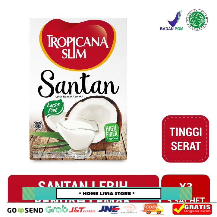 

Triple Pack - Tropicana Slim Santan 5 sachet - Bantu Dukung Hidup Sehat