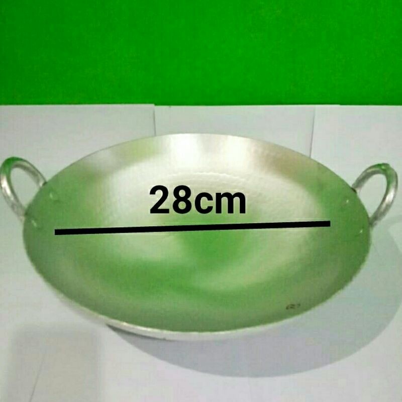 Wajan aluminium diameter 28Cm asli Garut.