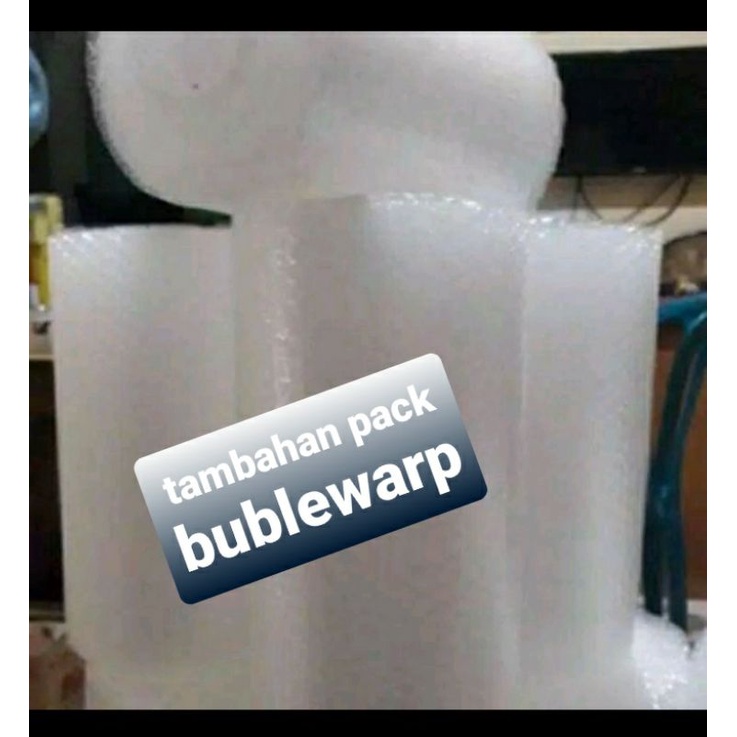 

Tambahan packing bublewarp biar tambah aman