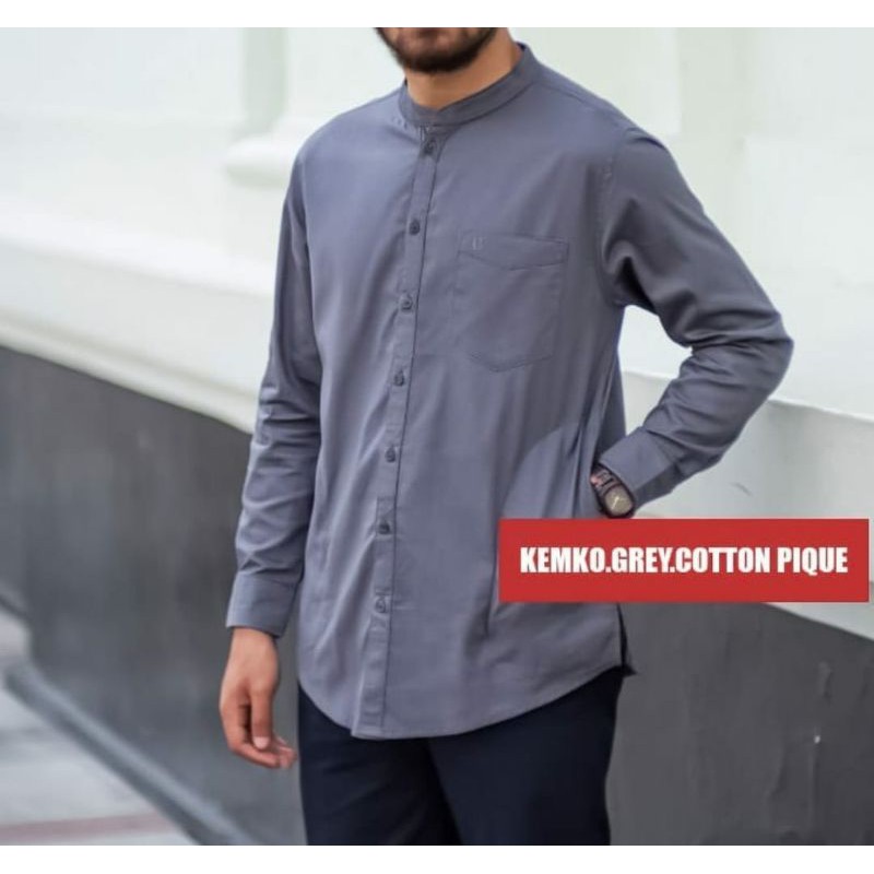 baju kemeja koko pria dewasa lengan panjang UHUD