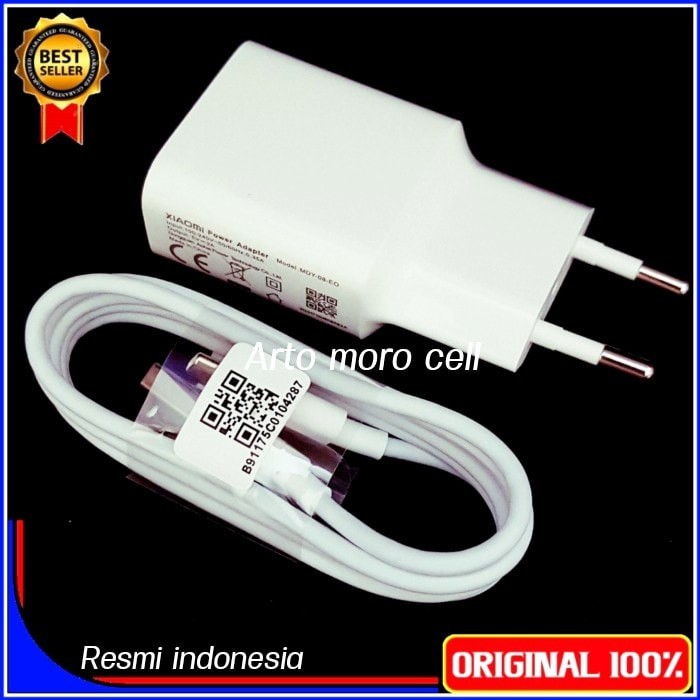 Original   Charger Xiaomi Mi A1 ORIGINAL 100% Xiaomi Resmi Indonesia USB Type C