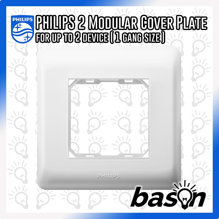 PHILIPS AgileStyle 2 Modular Size Cover Plate