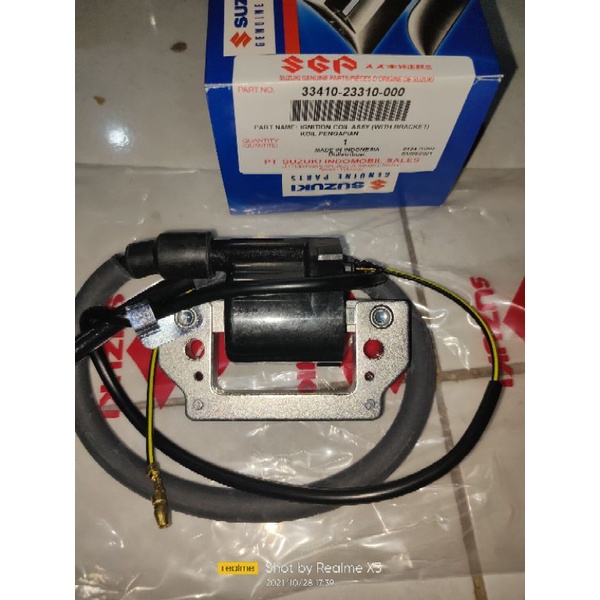 COIL KOIL KUIL A100 RM JOWO COIL JAHAT ORIGINAL SUZUKI KOIL CDI MP31 KABEL H KURABE