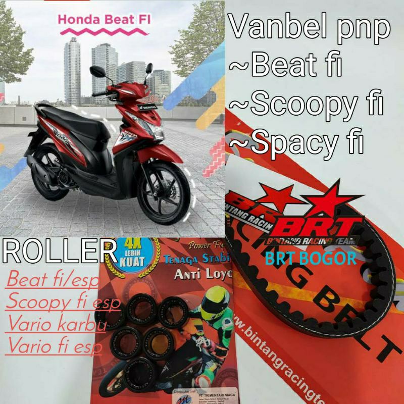 ROLLER + VANBELT BRT BEAT ESP BEAT POP SCOOPY ESP BEAT STRET ESP 2015-2019 SPACY FI BEAT FI LOLER RORER ROLER 7 8 9 10 11 13gram CLD BRT TDR KAWAHARA SSS KYTACO PASTROLLER KAWAHARA DAYTONA TDR KTC ROLLER RACING ROLLER RACING KIRIAN CVT KIRIAN BEAT FI KIRI