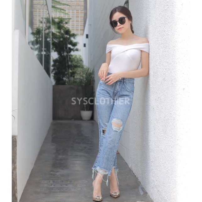 CELANA JEANS WANITA BF GLENDA-SYS CLOTHIER