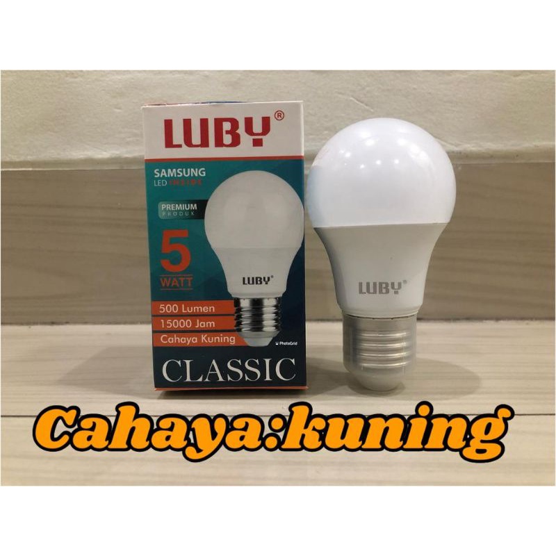 BOHLAM / LAMPU LED LUBY CAHAYA KUNING