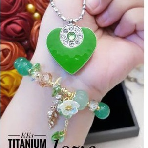 TiTanium set gelang kalung QB2