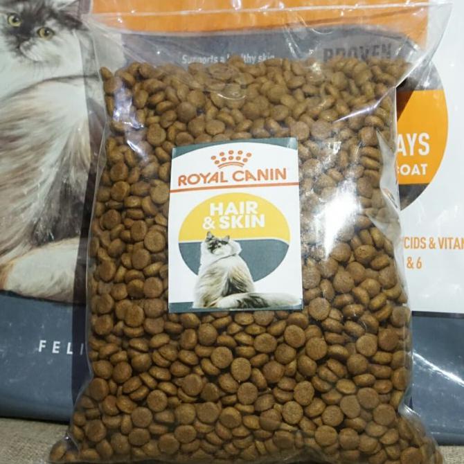 [[BISA COD]] Royal Canin Hair and Skin Care untuk kucing 1kg repack