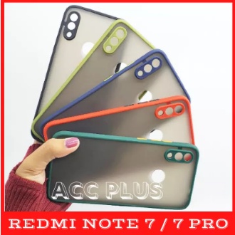 Casing Xiaomi Redmi Note 7 Note 7 Pro Dove Matte Transparan Slim Fuze Macaron My Choice Case