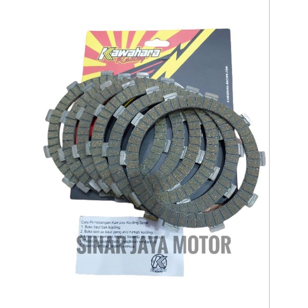 Kampas Kopling Kawahara Scorpio Mx king Vixion old Original Kawahara Racing