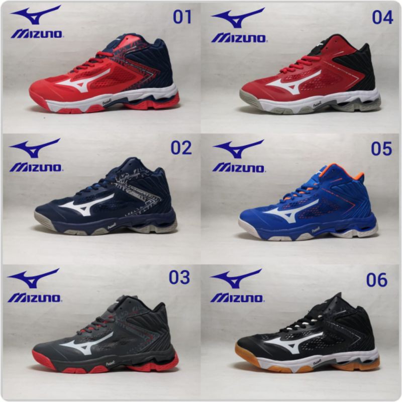sepatu voli mizuno wave lightning z 5 mid sepatu olahraga volly volley mizuno wave lightning z 5 mid