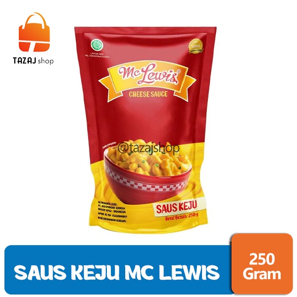 

Saus Keju 250 Gram / Cheese Sauce 250 Gram - Mc Lewis