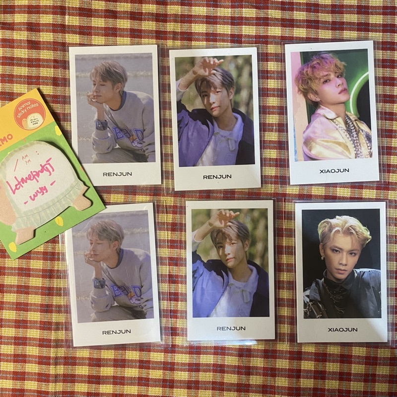 PC PHOTOCARD POLAROID CARD COLLECTION BOOK COLBOOK KOLBUK NCT 2020 Make A Wish Xiaojun From Home Ren