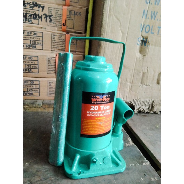 Dongkrak botol wipro 30 ton