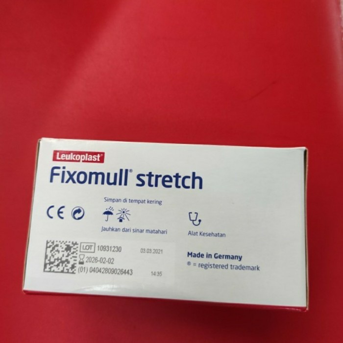 Fixomull Stretch 10 cm x 5 m / Plester Fixomull Stretch 10x5