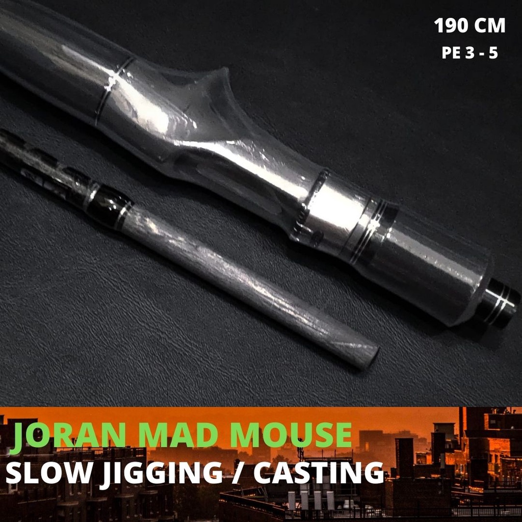 JORAN SLOW JIGGING MAD MOUSE PE 3 - 5 reel OH