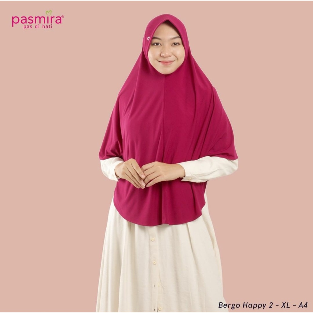 PASMIRA HAPPY 2 JILBAB BERGO SIZE XL