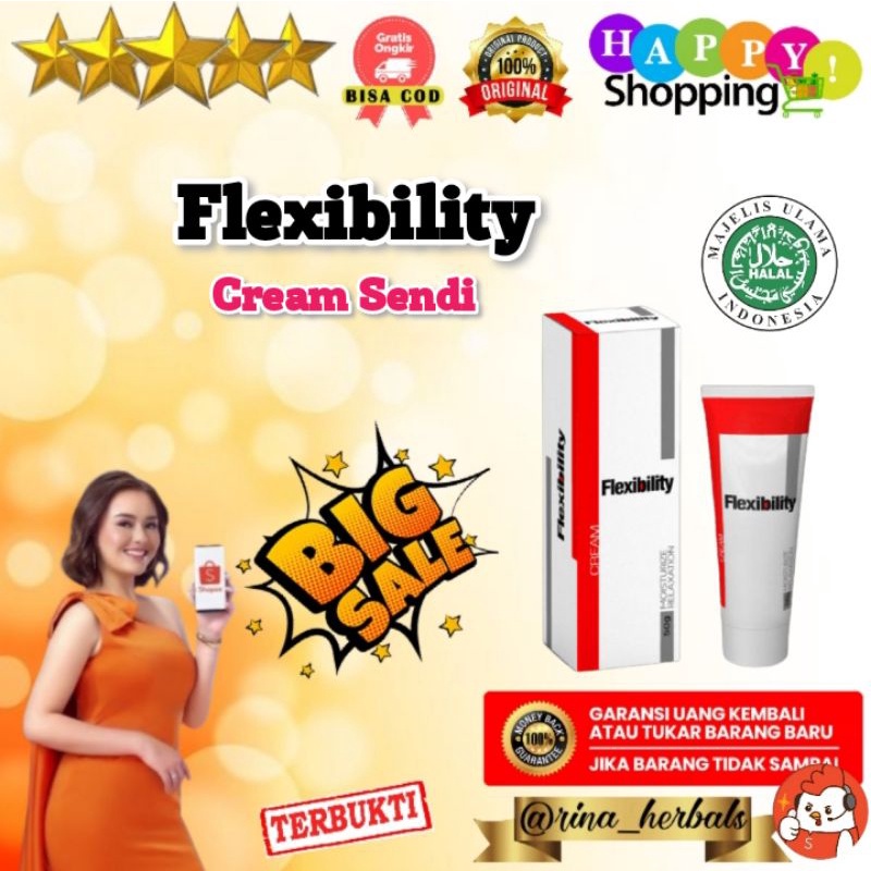 Flexibility Obat Cream Sendi Terbaru Terbaik Aman BPOM