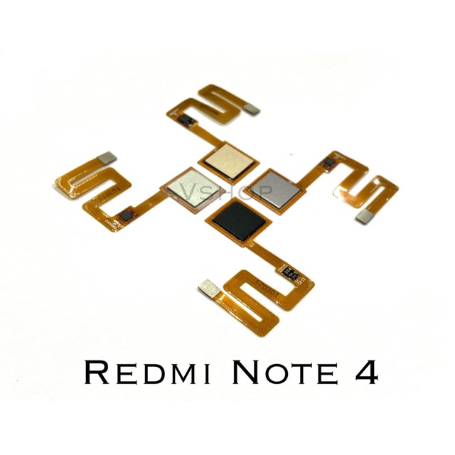 FLEIXBEL FINGERPRINT XIAOMI REDMI NOTE 4 - FLEXIBLE SIDIK JARI REDMI NOTE 4