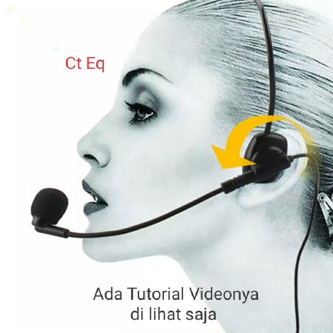Microphone Mic Mik Bando Mikrofon Headset Kabel / Mic Bando Mic Dosen Termurah