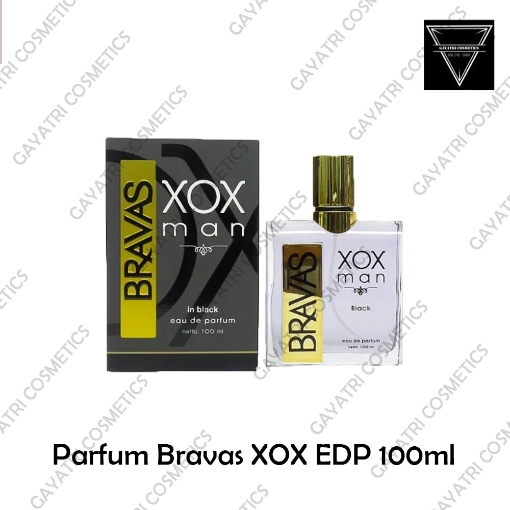 Bravas XOX Man Black Eau De Parfum 100ml