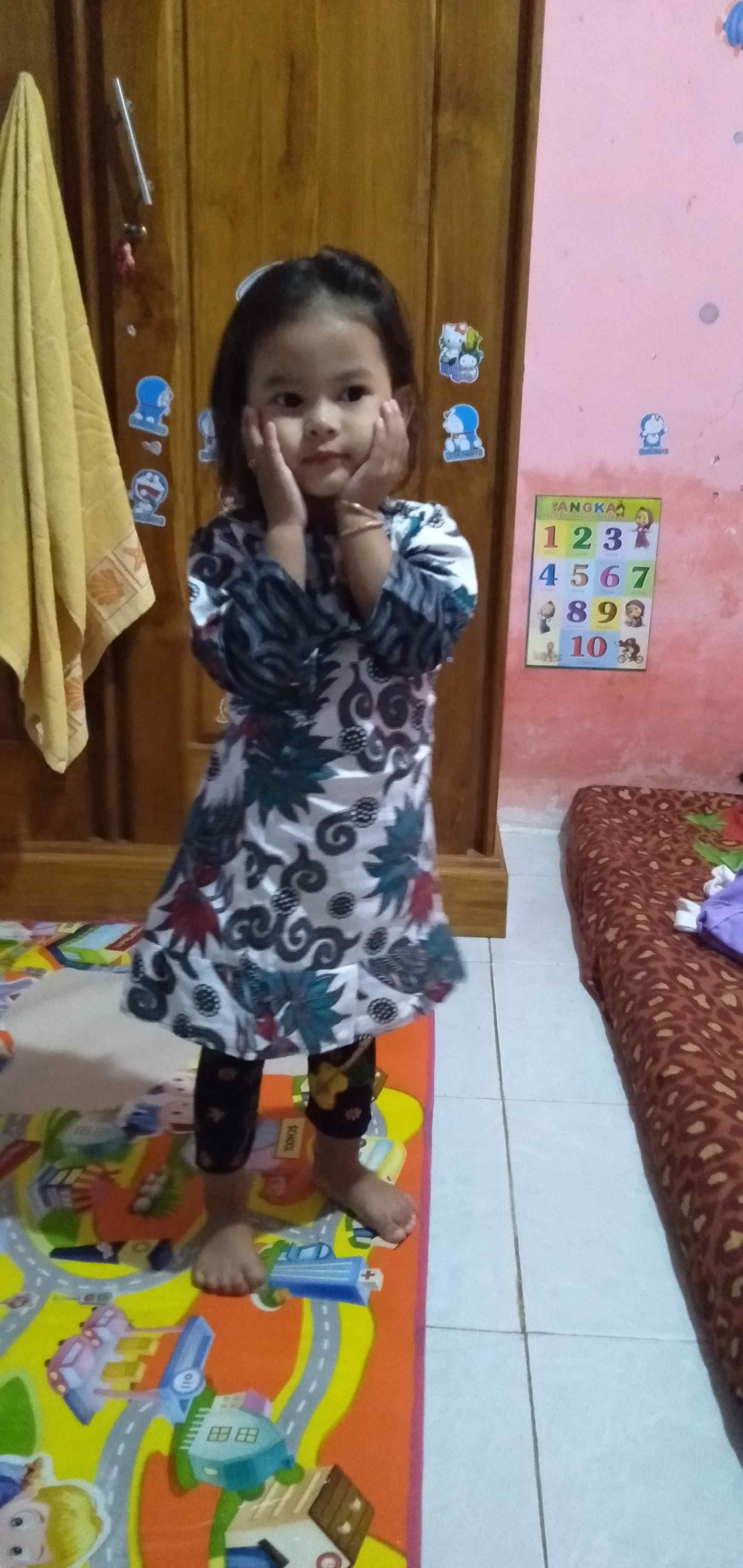 Daster Anak // Daster Batik Anak // Daster Katun //