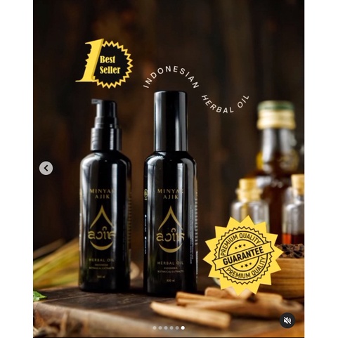 MINYAK AJIK MINYAK HERBAL ALAMI/ HERBAL OIL AJIK 100ML ASLI KHAS BALI 100%