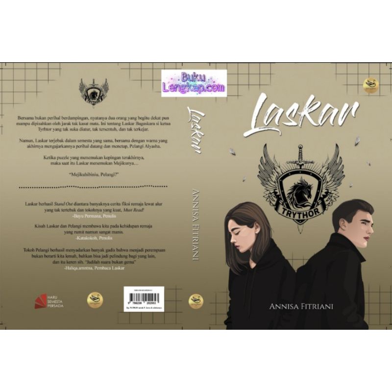 buku novel LASKAR- Annisa Fitriani original