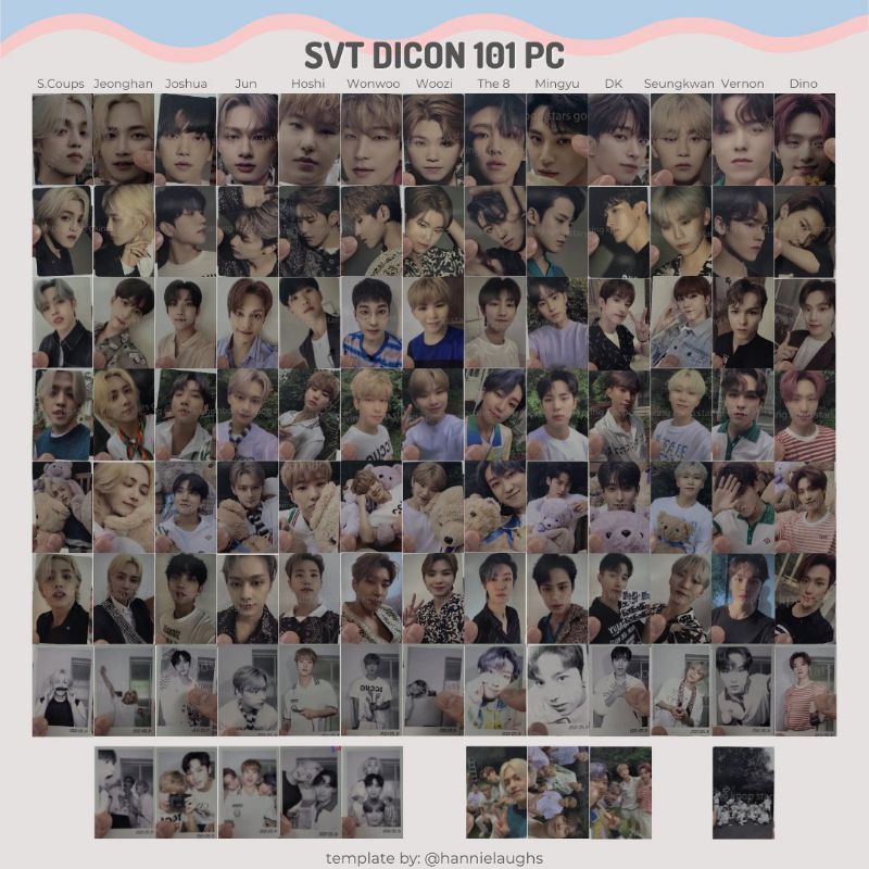 SEVENTEEN - Sharing dicon seventeen (set)