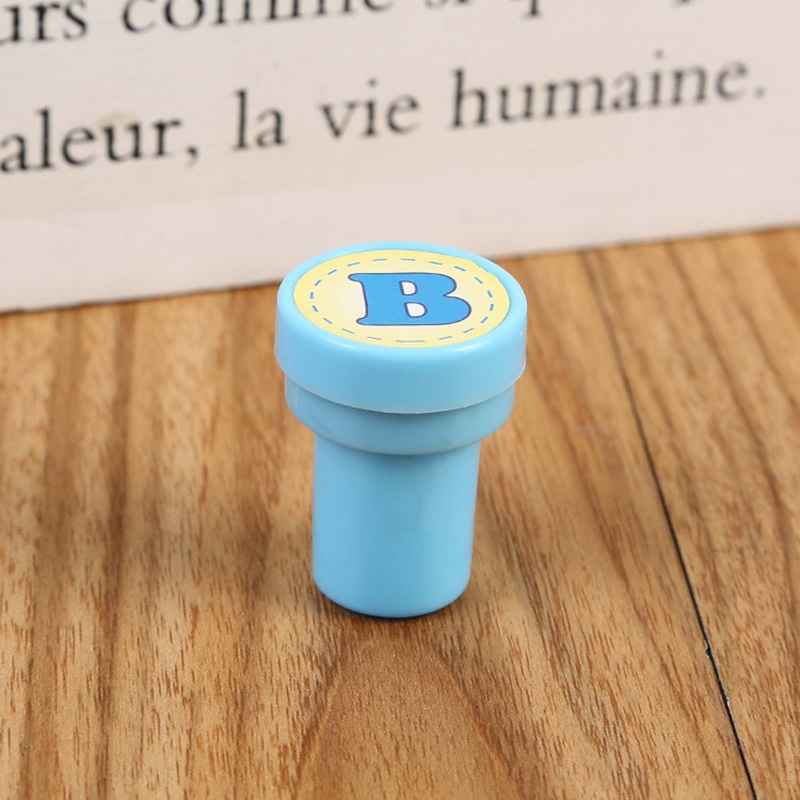 Mary Anak Hadiah Mainan Warna-Warni Seal Self Inking Scrapbooking Plate Ink Pads Stamper