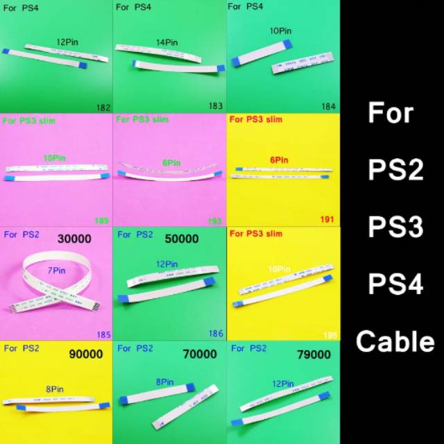 Kabel Flaxibel ps3 ps4 dan ps2 / kabel stk ps4