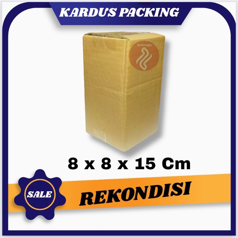 

KARDUS PACKING/KARTON/BOX UKURAN 8 x 8 x 15 Cm