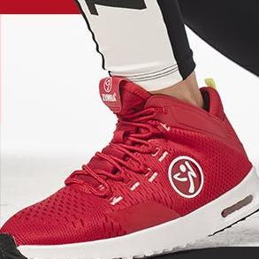 Sepatu ZUMBA WEAR original ZUMBA Air Funk Red ---Terbaru---