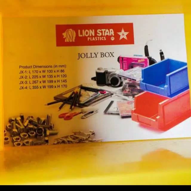 Lion star Jolly kotak penyimpanan serbaguna box
