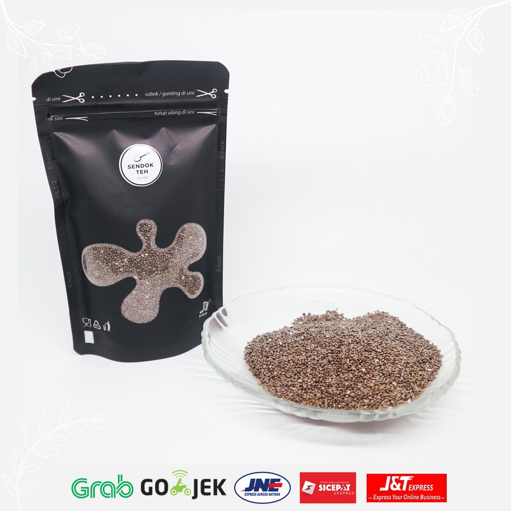 

Sendok Teh Chia Seed Meksiko Zip Pack 60gr ( Starter Pack )