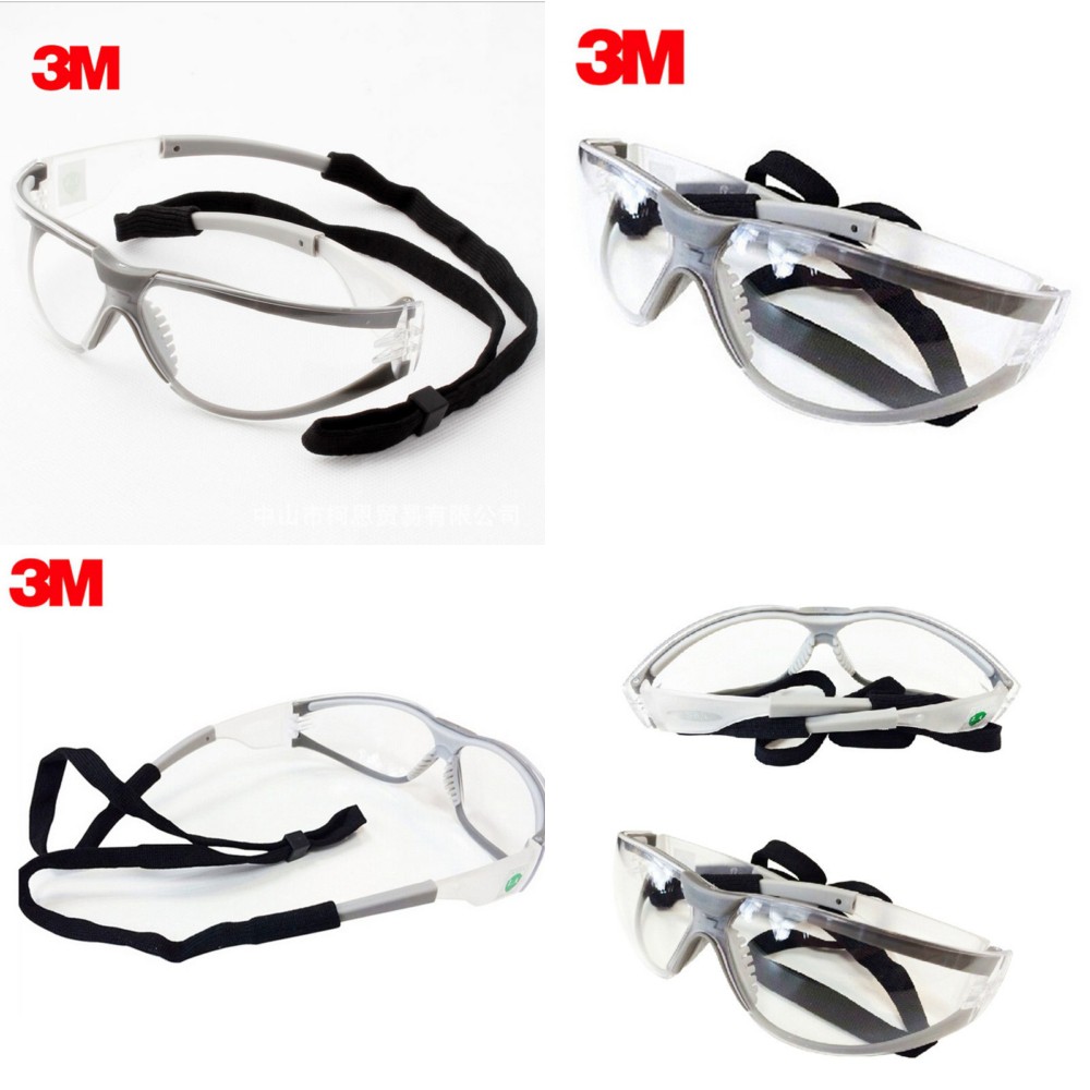 3M Kacamata Safety Googles Anti Fog Dust - 3M11394 - Transparent