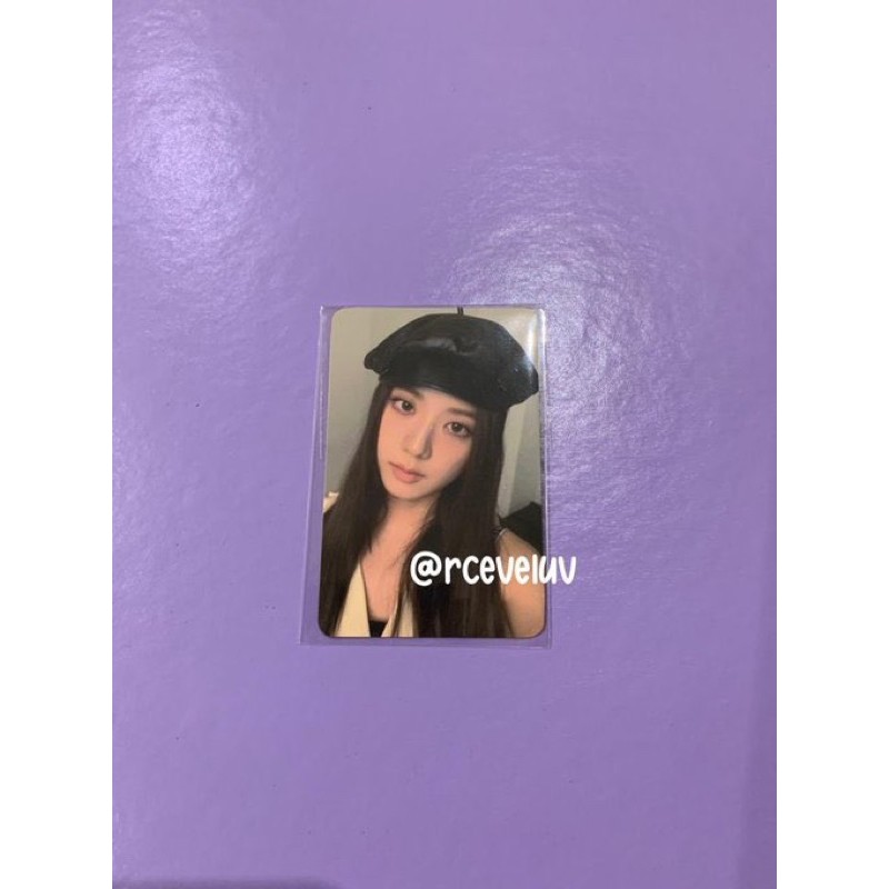 [booked] Photocard Jisoo Benefit Bene Ktown4u Baret