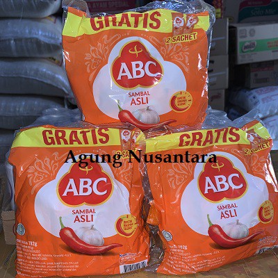

ABC Sambal Asli is 24 Sachet