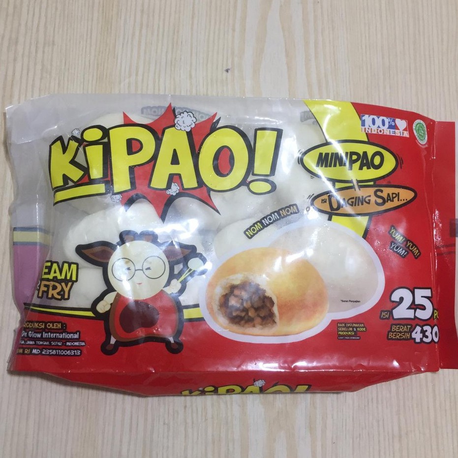 

KI PAO MINI PAO SAPI/PANDAN/KEJU/COKLAT/AYAM MURAH