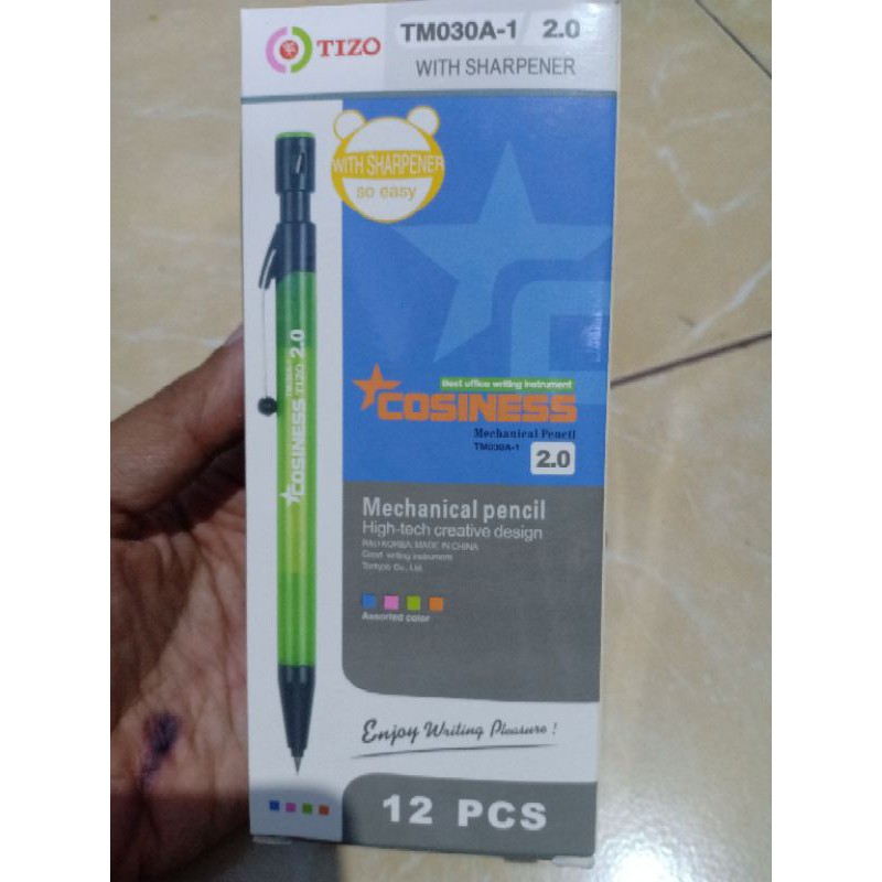 

(140gr) 1pak pensil mekanik tizo 2.0